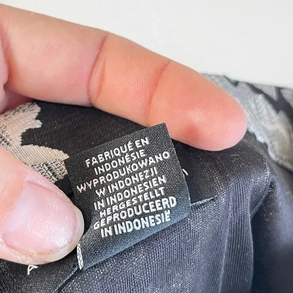 Adrienne Vittadini Floral Straight & Pencil A-line Skirt Womens Size 2 Black - Picture 5 of 9